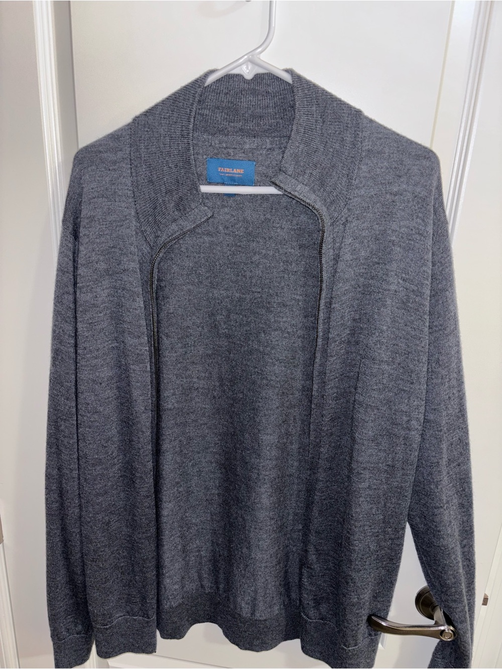 Fairlane Merino Wool Moto Cardigan